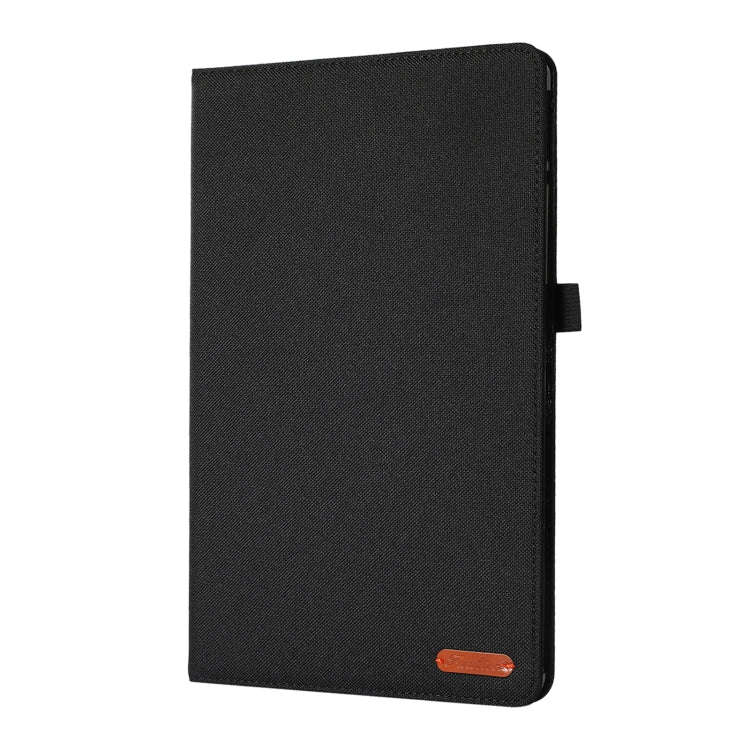 For Lenovo Tab P11 Pro Fabric Leather Tablet Case(Black)