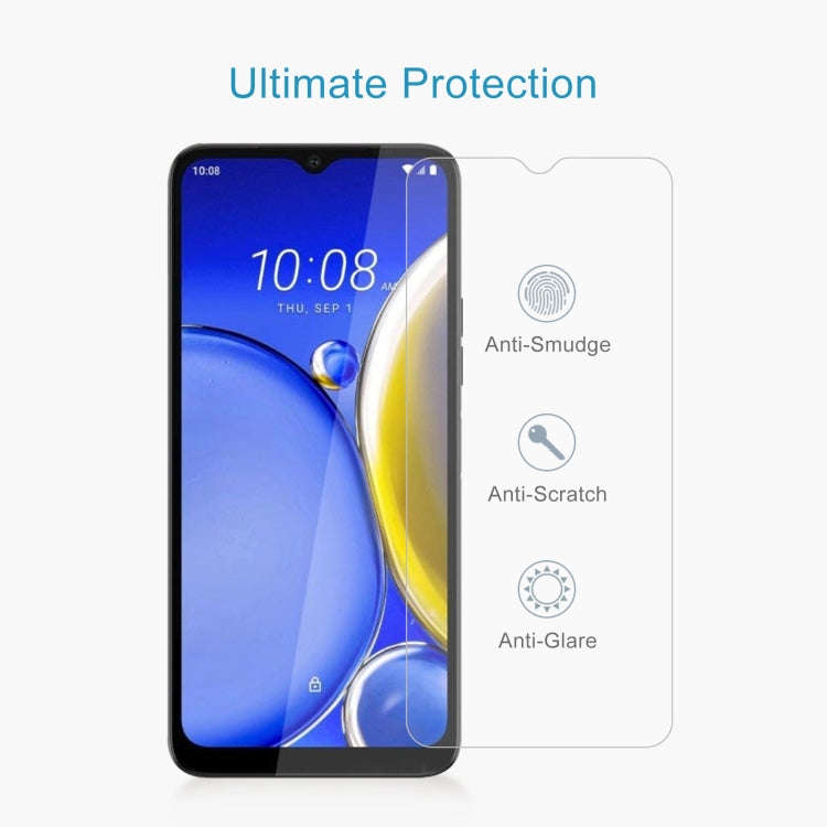For HTC Wildfire E plus 10pcs 0.26mm 9H 2.5D Tempered Glass Film