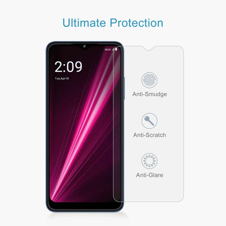 For T-Mobile T Phone 5G 50pcs 0.26mm 9H 2.5D Tempered Glass Film