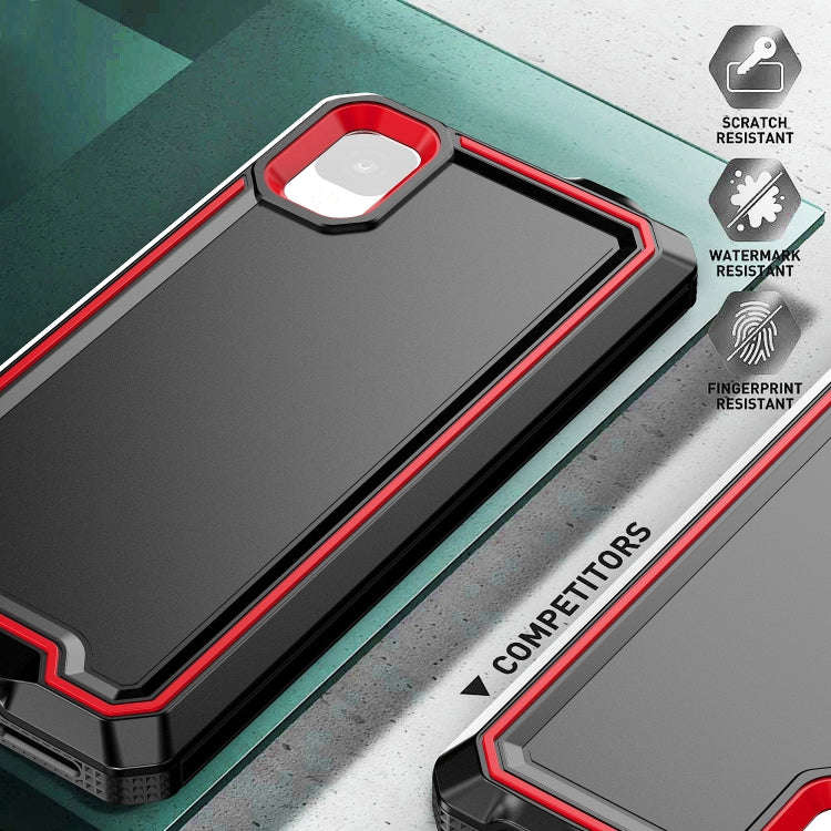 For TCL ION z Armour Two-color TPU + PC Phone Case(Pink+Blue)