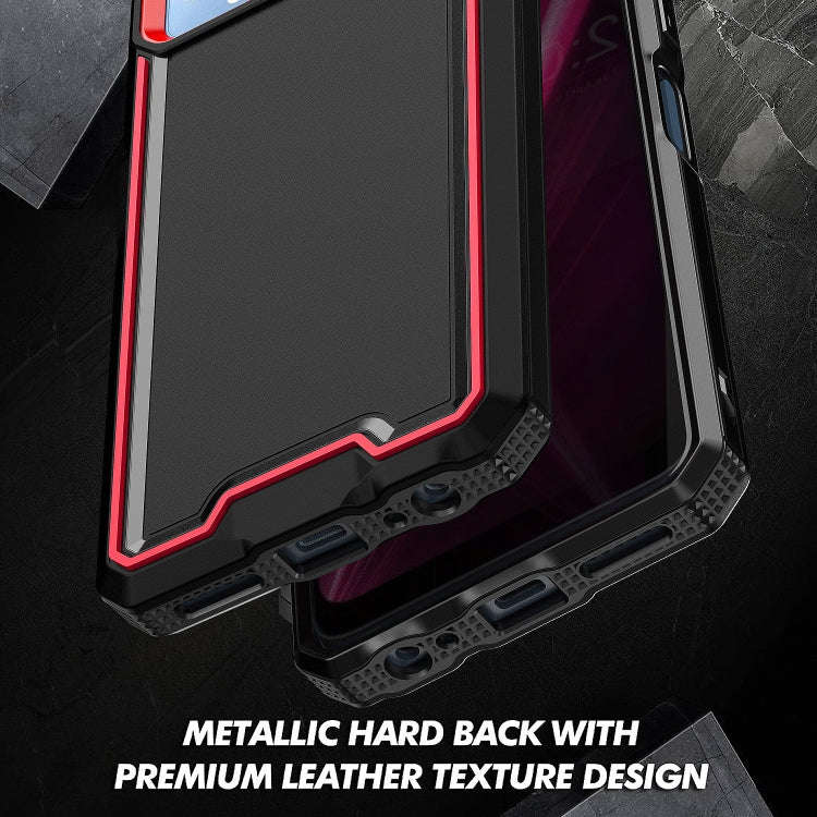 For T-Mobile Revvl 6 5G Armour Two-color TPU + PC Phone Case(White+Pink)