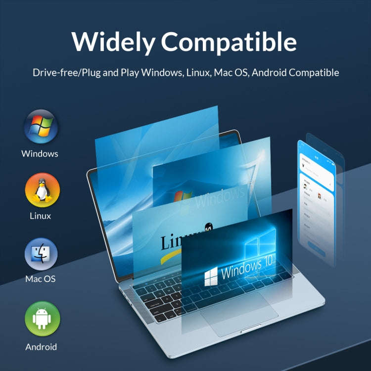 ORICO UTS1 USB 2.0 2.5-inch SATA HDD Adapter, Cable Length:0.3m