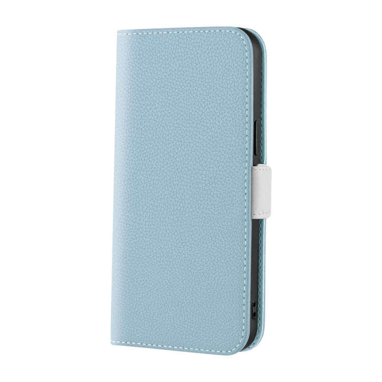 For Sony Xperia 5 IV Candy Color Litchi Texture Leather Phone Case(Light Blue)