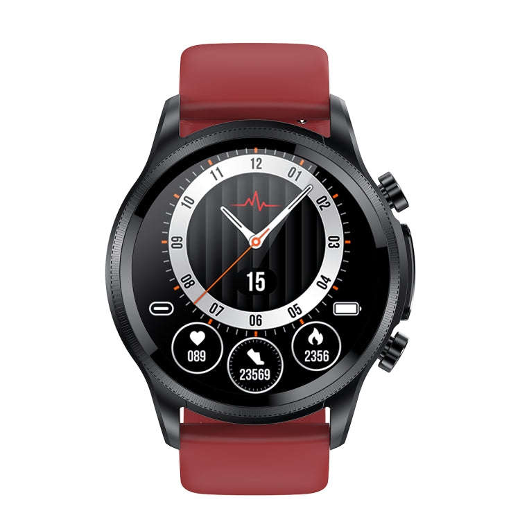E400 1.39 inch HD Round Screen TPU Watch Strap Smart Watch Supports ECG Monitoring/Non-invasive B...
