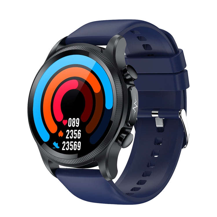 E400 1.39 inch HD Round Screen TPU Watch Strap Smart Watch Supports ECG Monitoring/Non-invasive B...