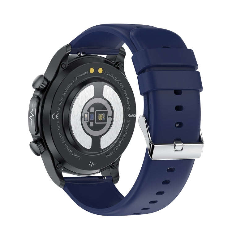 E400 1.39 inch HD Round Screen TPU Watch Strap Smart Watch Supports ECG Monitoring/Non-invasive B...