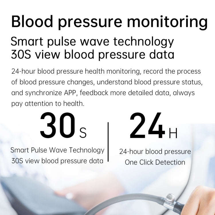 E400 1.39 inch HD Round Screen TPU Watch Strap Smart Watch Supports ECG Monitoring/Non-invasive B...
