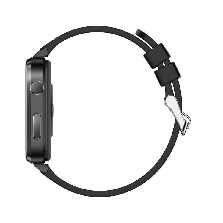 F100 1.7 inch HD Square Screen TPU Strap Smart Watch Supports Body Temperature Monitoring/Blood O...