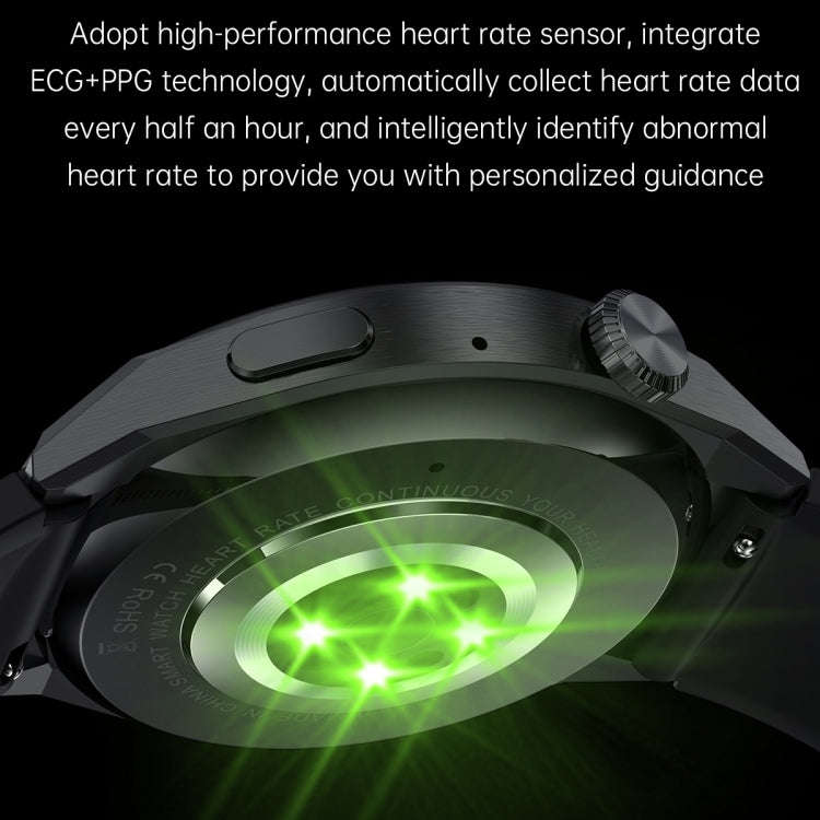 MD3MAX 1.39 inch Round Screen TPU Strap Smart Watch Supports Heart Rate Monitoring/Blood Oxygen M...