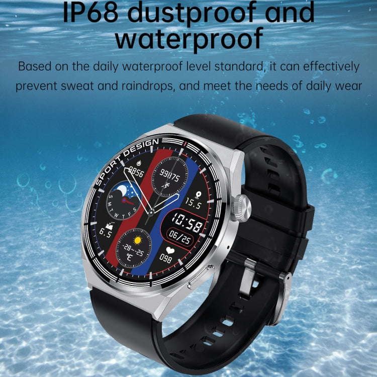 MD3MAX 1.39 inch Round Screen TPU Strap Smart Watch Supports Heart Rate Monitoring/Blood Oxygen M...