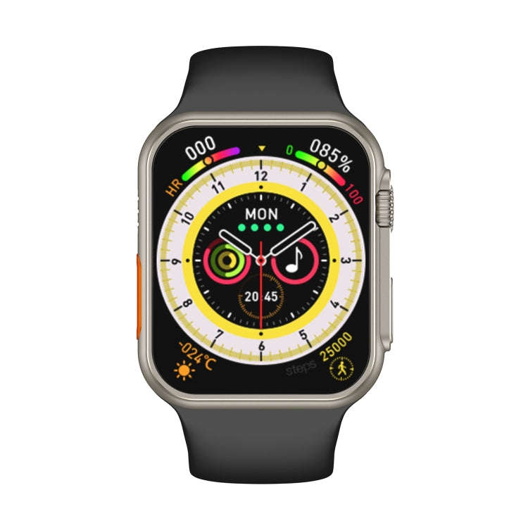 N8 Ultra 2.02 inch Square Screen Smart Watch Supports Heart Rate Monitoring/Blood Oxygen Monitori...