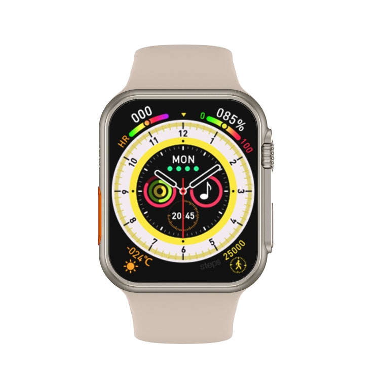 N8 Ultra 2.02 inch Square Screen Smart Watch Supports Heart Rate Monitoring/Blood Oxygen Monitori...