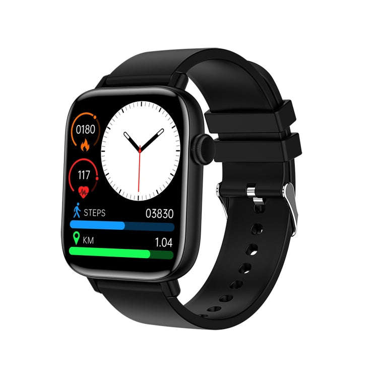 T49 1.9 inch HD Square Screen Smart Watch Supports Heart Rate Monitoring/Bluetooth Calling(Black)