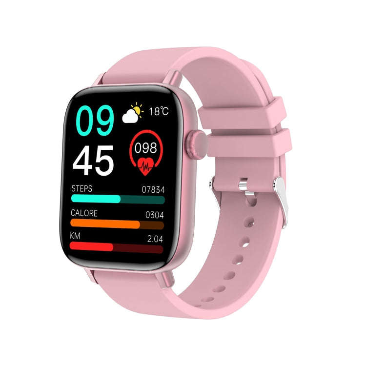T49 1.9 inch HD Square Screen Smart Watch Supports Heart Rate Monitoring/Bluetooth Calling(Pink)