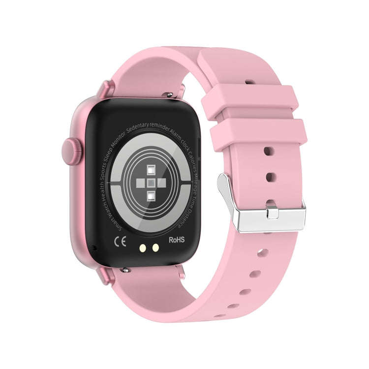 T49 1.9 inch HD Square Screen Smart Watch Supports Heart Rate Monitoring/Bluetooth Calling(Pink)