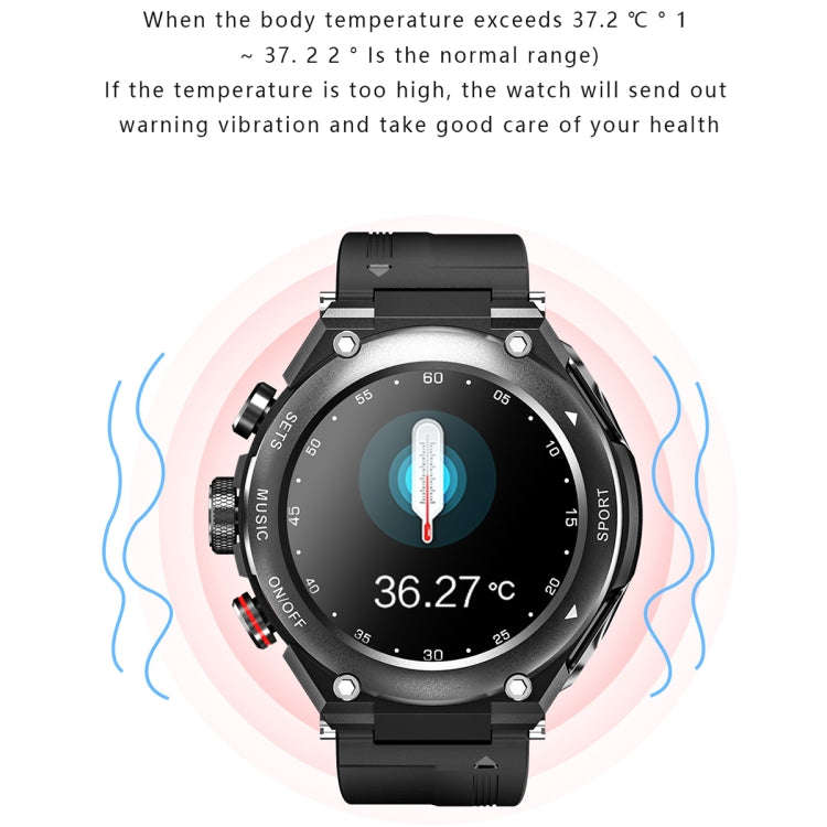 T92 1.28 inch IPS Touch Screen 2 in 1 Bluetooth Headset Smart Watch, Support Heart Rate Monitorin...
