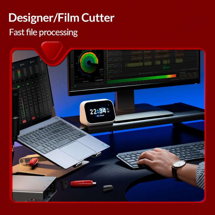 ORCIO USB2.0 U Disk Drive, Read: 10MB/s, Write: 3MB/s, Memory:8G(Red)