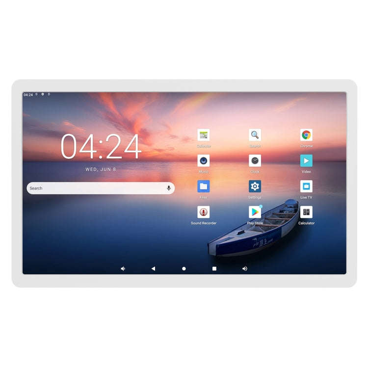 HSD2193T 21.5 inch IPS Display Advertising Machine Android 12 RK3399 4GB+32GB(White)