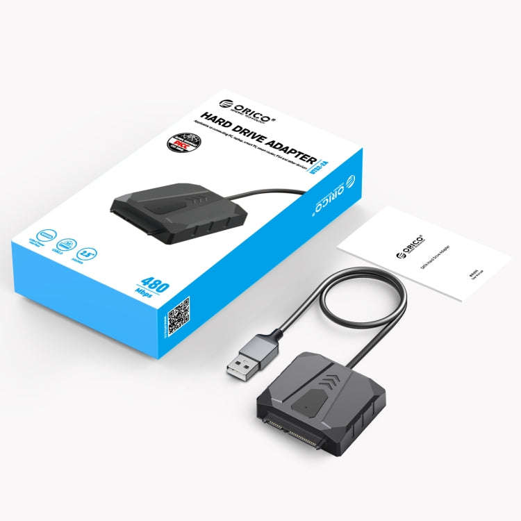 ORICO UTS2 USB 2.0 2.5-inch SATA HDD Adapter, Cable Length:1m