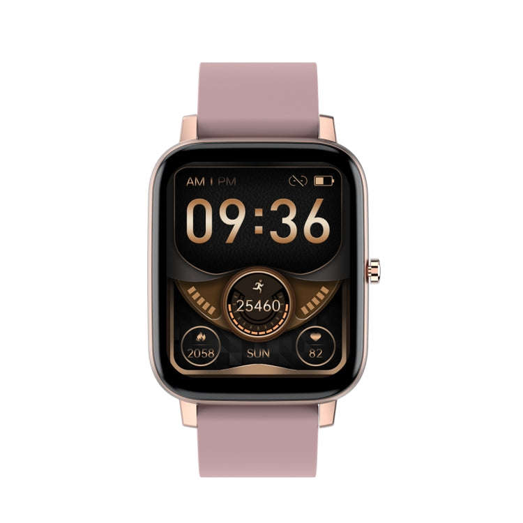 Ochstin 5H80 1.69 inch Square Screen Silicone Strap Heart Rate Blood Oxygen Monitoring Bluetooth ...