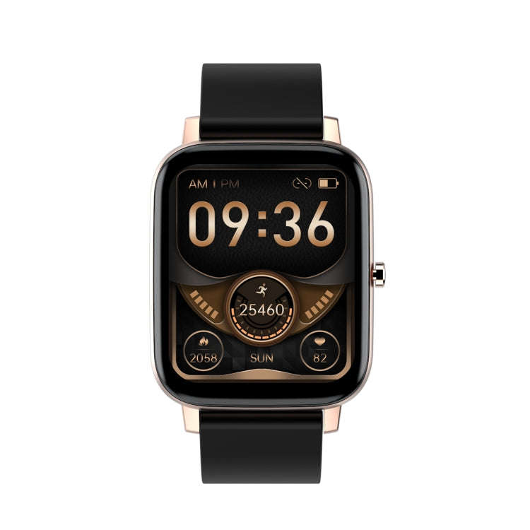 Ochstin 5H80 1.69 inch Square Screen Silicone Strap Heart Rate Blood Oxygen Monitoring Bluetooth ...