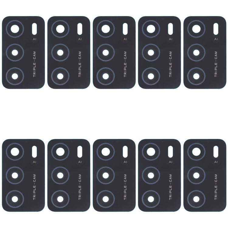 For OPPO A16/A16s/A54s 10 PCS Back Camera Lens