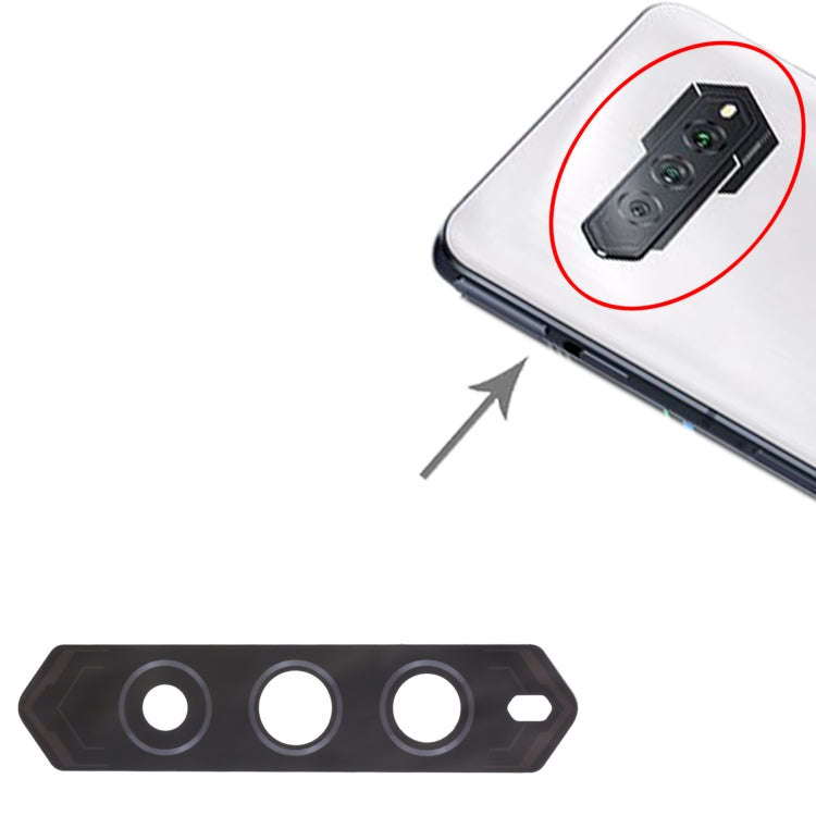 For Xiaomi Black Shark 4S/Black Shark 4S Pro 10 PCS Back Camera Lens