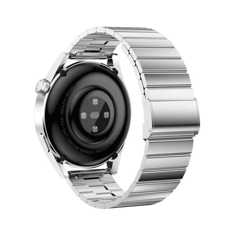 Ochstin 5HK3 Plus 1.36 inch Round Screen Bluetooth Smart Watch, Strap:Stainless Steel(Silver)
