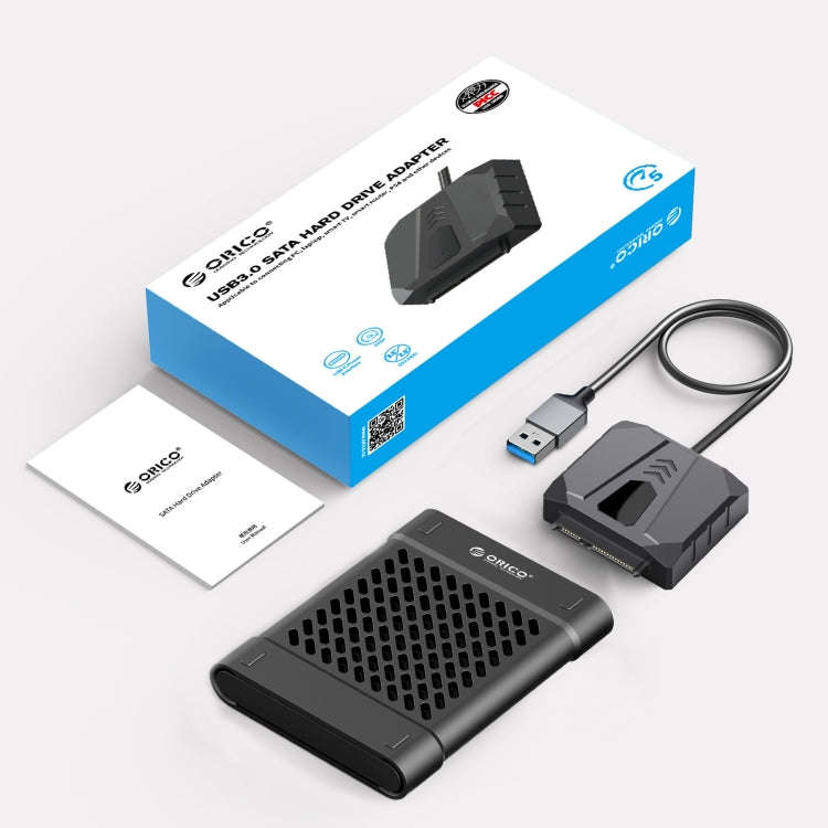 ORICO UTS2 USB 3.0 2.5-inch SATA HDD Adapter with Silicone Case, Cable Length:0.3m
