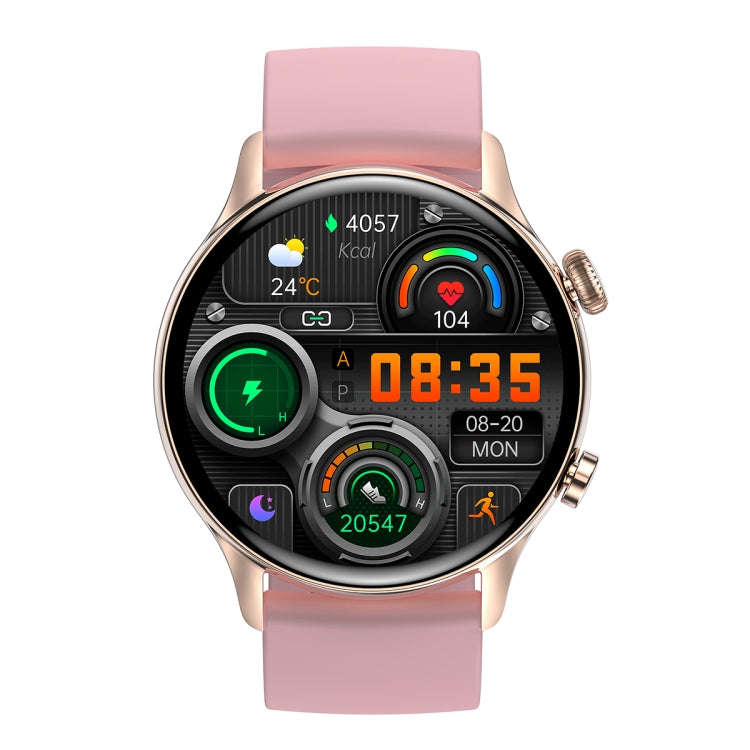 Ochstin 5HK8 Pro 1.36 inch Round Screen Blood Oxygen Blood Pressure Monitoring Bluetooth Smart Wa...