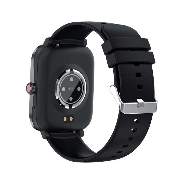 Ochstin 5HK20 1.85 inch Round Screen Silicone Strap Smart Watch with Bluetooth Call Function(Black)