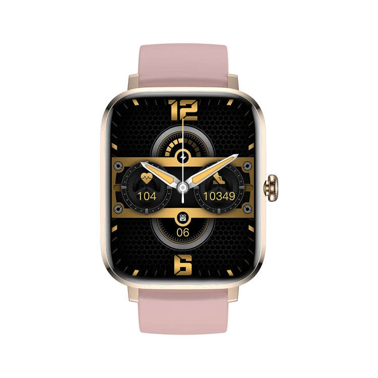 Ochstin 5HK20 1.85 inch Round Screen Silicone Strap Smart Watch with Bluetooth Call Function(Gold)