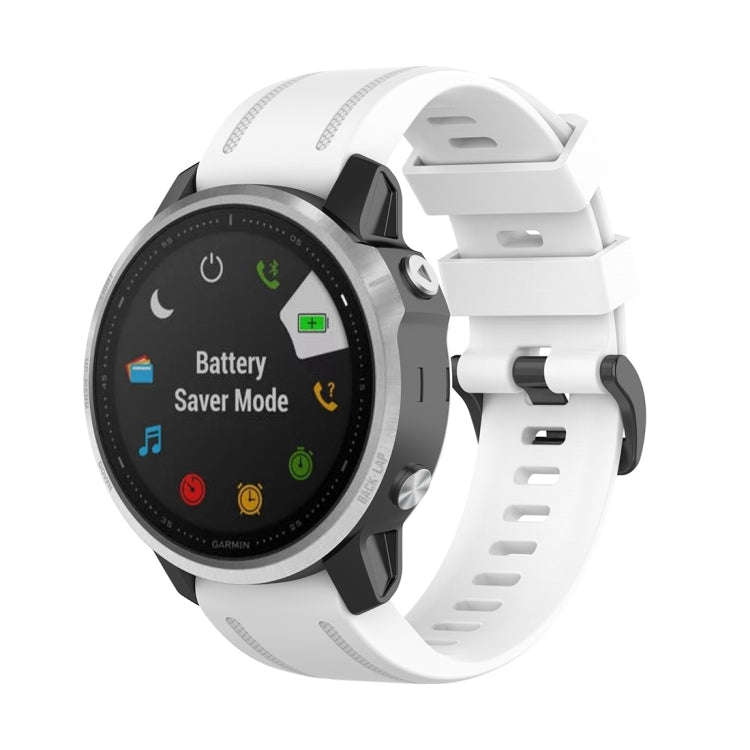 For Garmin Fenix 6S 20mm Quick Release Official Texture Wrist Strap Watchband with Plastic Button...