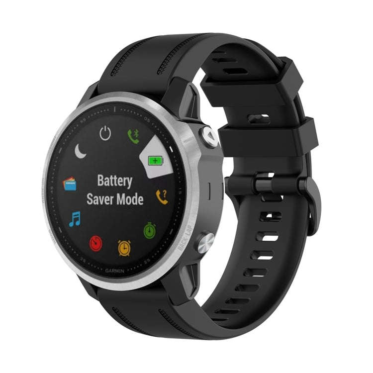 For Garmin Fenix 6S 20mm Quick Release Official Texture Wrist Strap Watchband with Plastic Button...