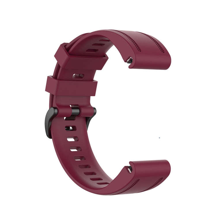 For Garmin Fenix 6S 20mm Quick Release Official Texture Wrist Strap Watchband with Plastic Button...