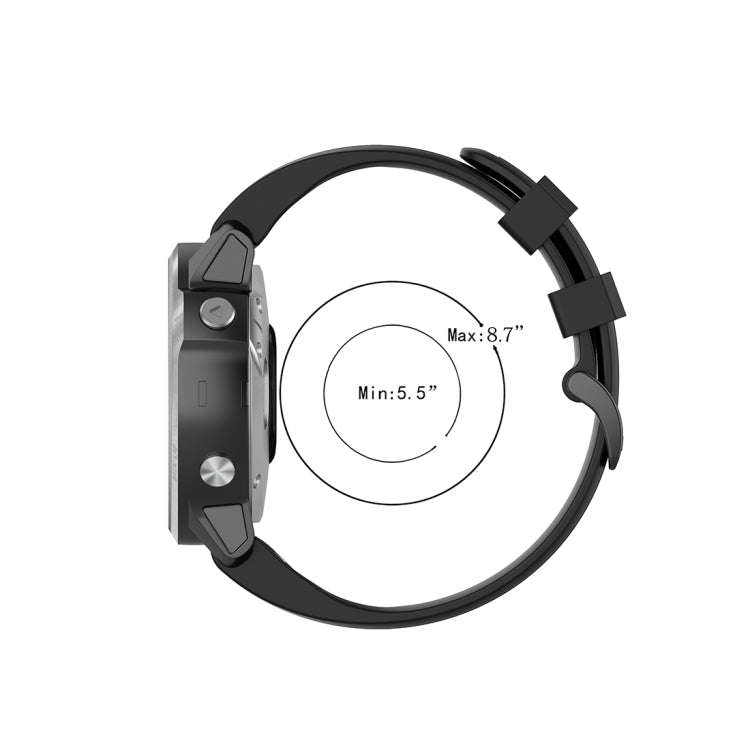 For Garmin Fenix 6S 20mm Quick Release Official Texture Wrist Strap Watchband with Plastic Button...