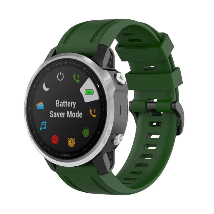 For Garmin Fenix 6S 20mm Quick Release Official Texture Wrist Strap Watchband with Plastic Button...
