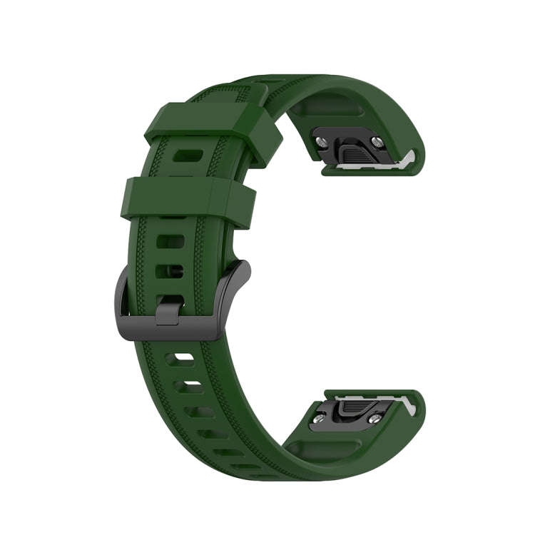 For Garmin Fenix 6S 20mm Quick Release Official Texture Wrist Strap Watchband with Plastic Button...