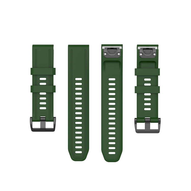 For Garmin Fenix 6S 20mm Quick Release Official Texture Wrist Strap Watchband with Plastic Button...