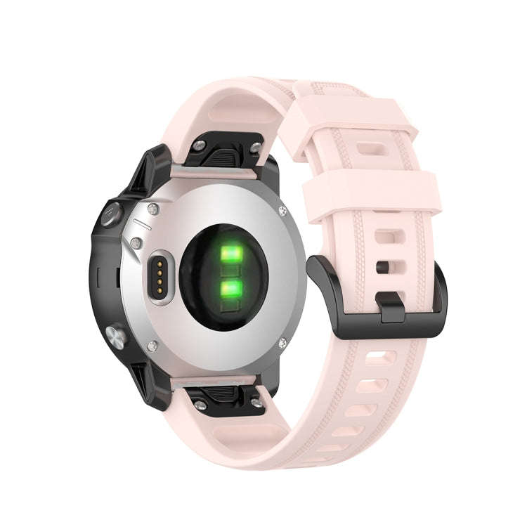 For Garmin Fenix 6S 20mm Quick Release Official Texture Wrist Strap Watchband with Plastic Button...