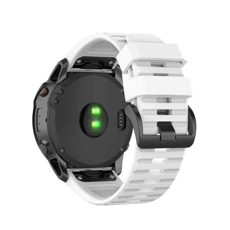 For Garmin Fenix 6X 26mm Quick Release Official Texture Wrist Strap Watchband with Plastic Button...
