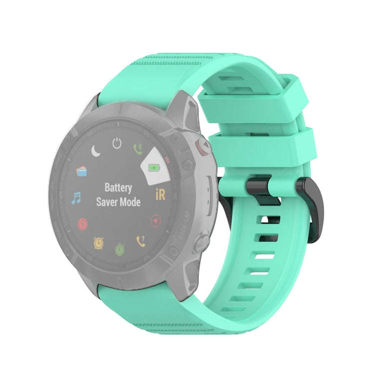 For Garmin Fenix 6X 26mm Quick Release Official Texture Wrist Strap Watchband with Plastic Button...