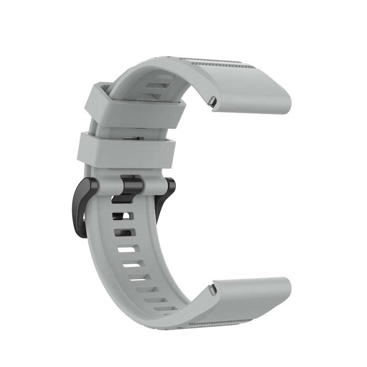 For Garmin Fenix 6X 26mm Quick Release Official Texture Wrist Strap Watchband with Plastic Button...
