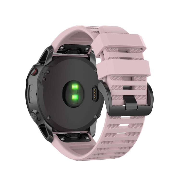 For Garmin Fenix 6X 26mm Quick Release Official Texture Wrist Strap Watchband with Plastic Button...