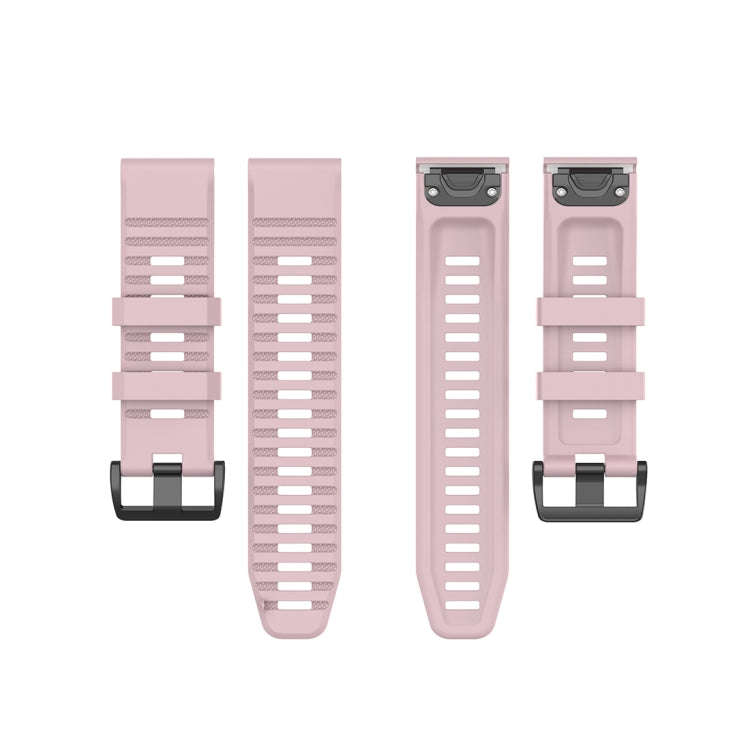 For Garmin Fenix 6X 26mm Quick Release Official Texture Wrist Strap Watchband with Plastic Button...