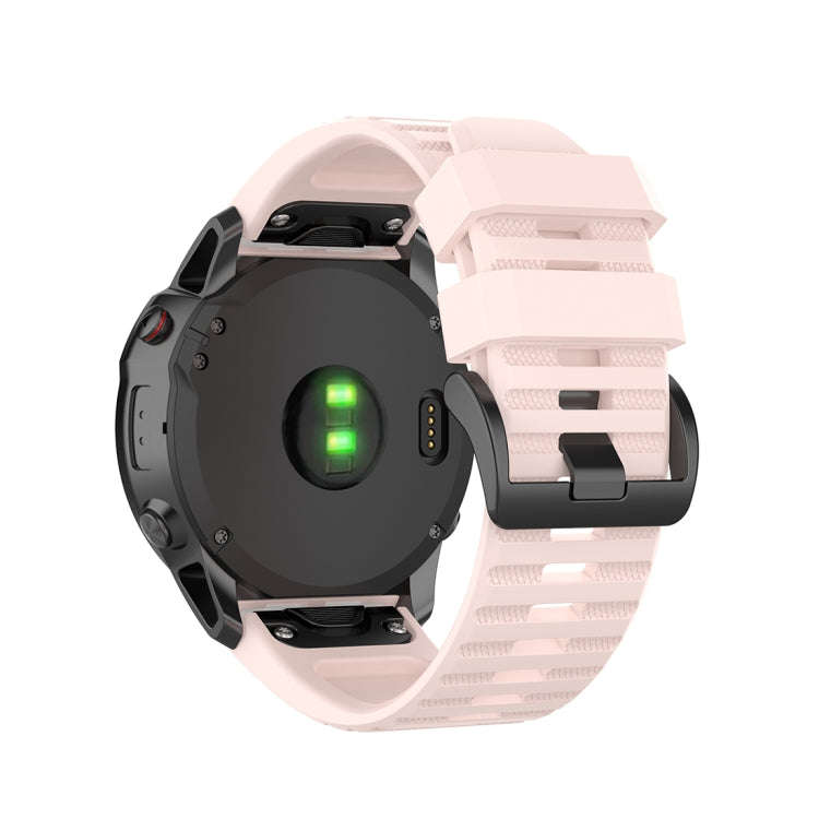 For Garmin Fenix 6X 26mm Quick Release Official Texture Wrist Strap Watchband with Plastic Button...