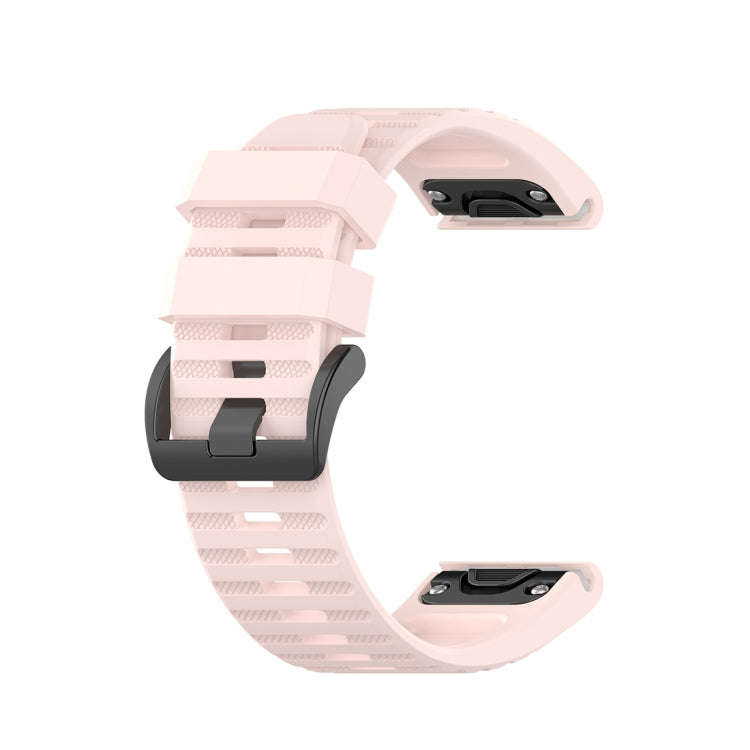 For Garmin Fenix 6X 26mm Quick Release Official Texture Wrist Strap Watchband with Plastic Button...