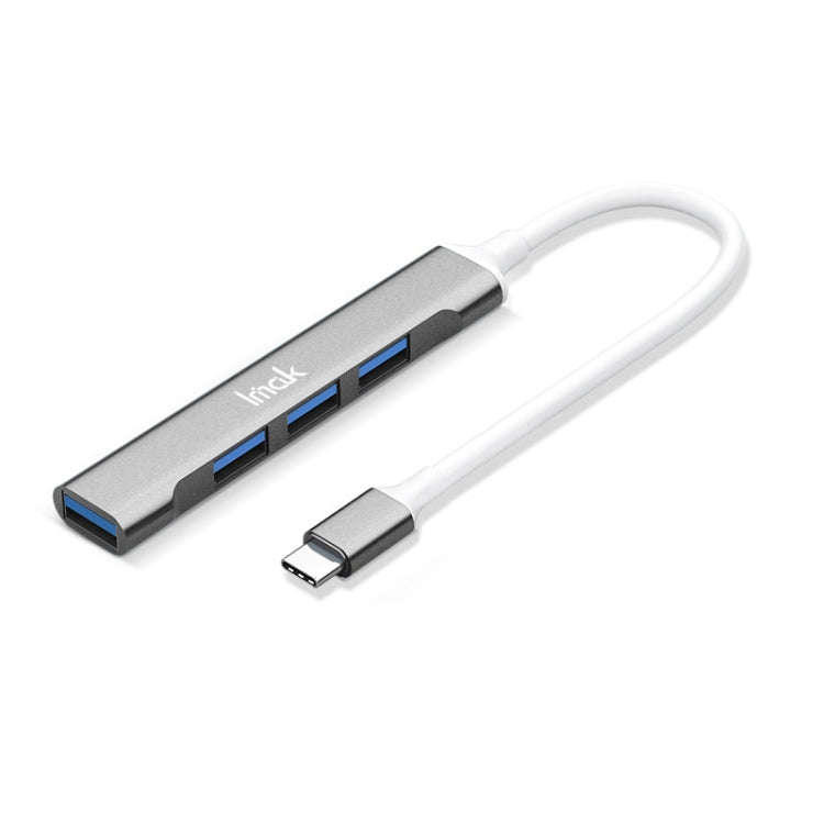imak 4 in 1 Multifunctional Docking Station HUB, Interface:USB-C / Type-C(Grey)