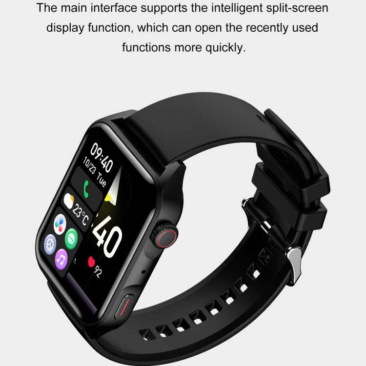 Ochstin 5HK28 1.78 inch Square Screen Steel Strap Smart Watch Supports Bluetooth Call Function/Bl...