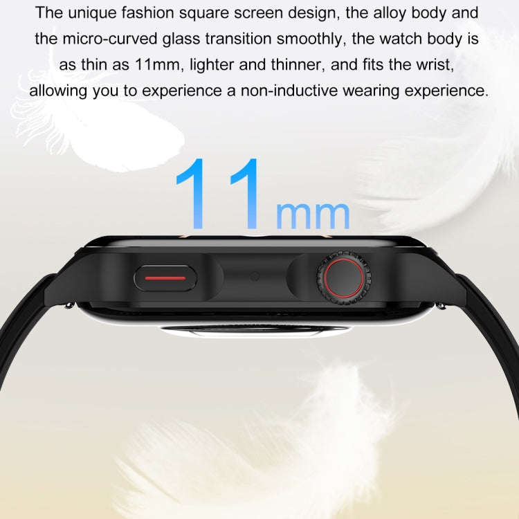 Ochstin 5HK28 1.78 inch Square Screen Steel Strap Smart Watch Supports Bluetooth Call Function/Bl...